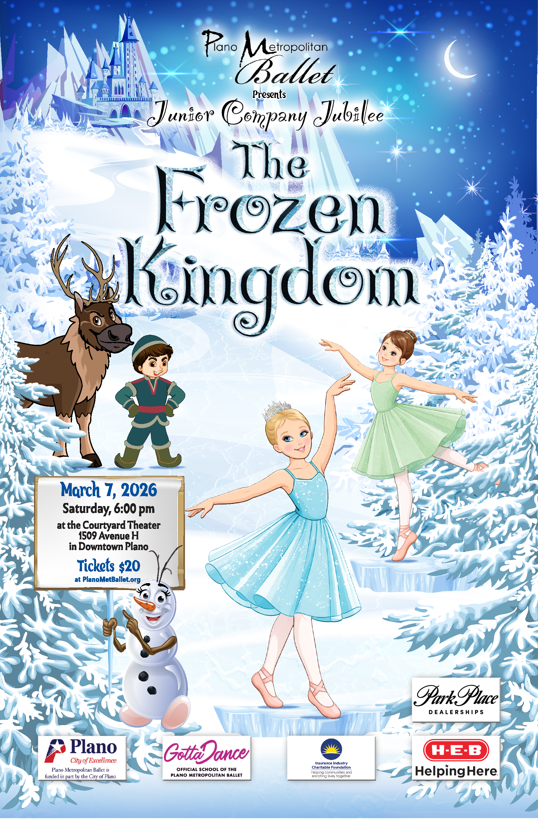 The Frozen Kingdom Performance Flyer